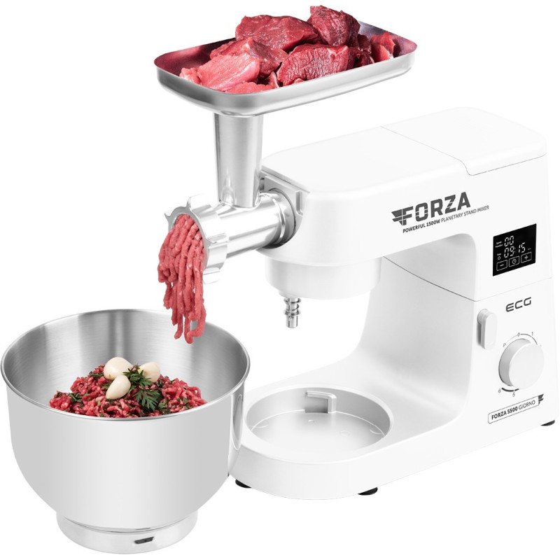 Кухонний комбайн ECG FORZA 5500 Giorno Bianco 