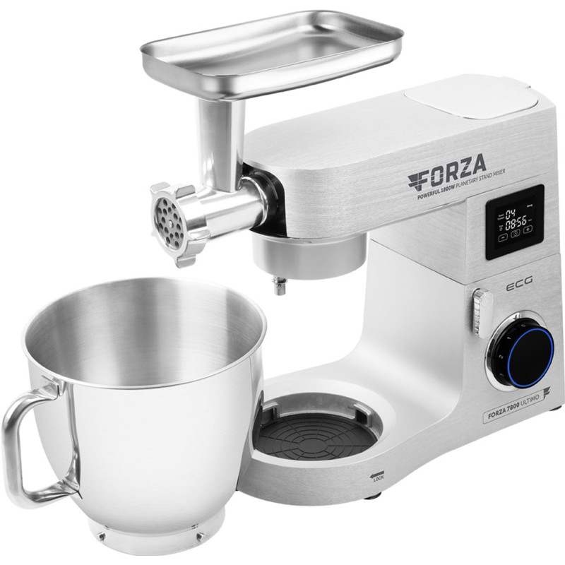 Кухонна машина ECG FORZA 7800 Ultimo Argento