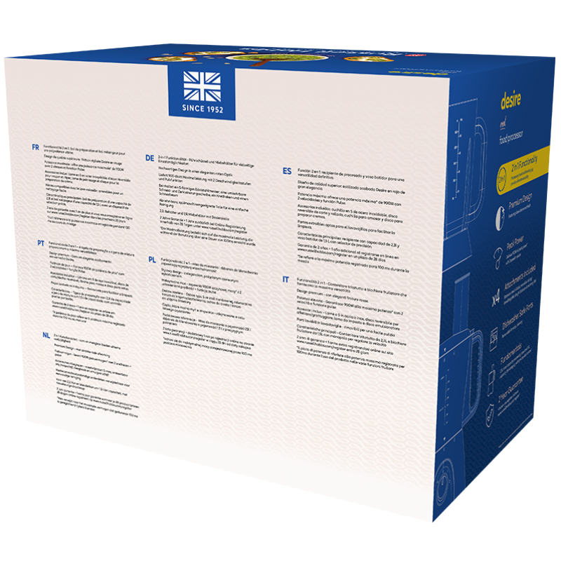 Кухонний комбайн RUSSELL HOBBS 27110-56 Desire Food Processor