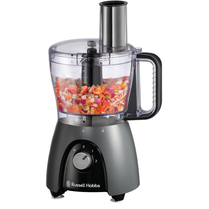 Кухонний комбайн RUSSELL HOBBS 27111-56 Matte Charcoal Food Processor