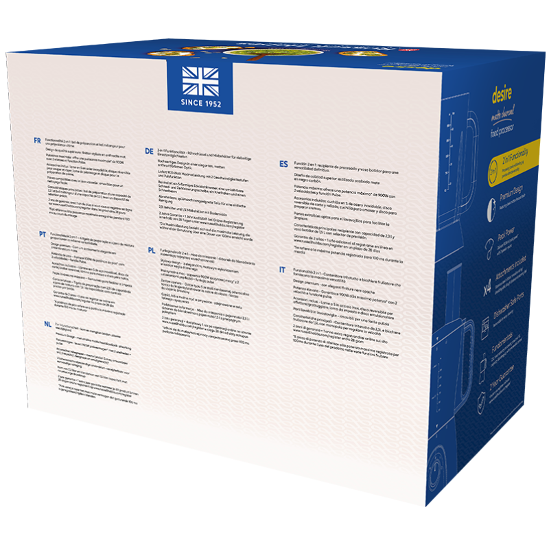 Кухонний комбайн RUSSELL HOBBS 27111-56 Matte Charcoal Food Processor