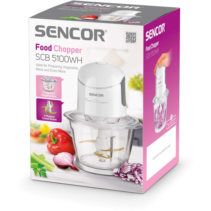 Подрібнювач Sencor SCB 5100WH-EUE3