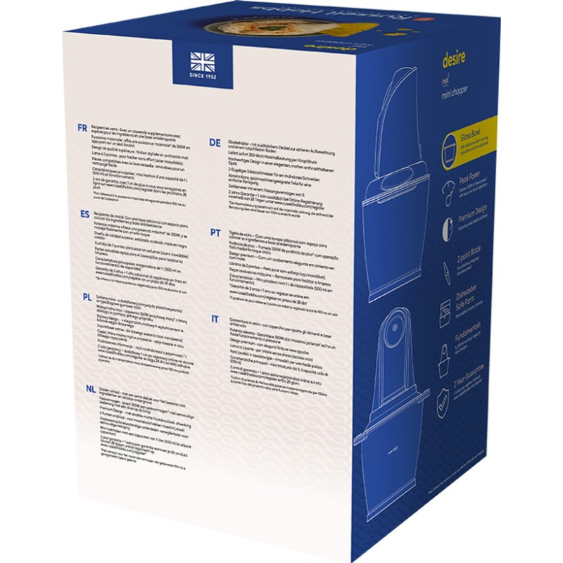 Кухонний комбайн RUSSELL HOBBS 27130-56 Desire Mini Chopper