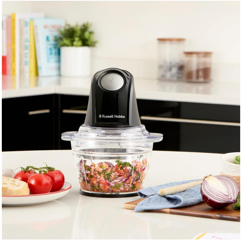Кухонний комбайн RUSSELL HOBBS 27131-56 Matte Charcoal Mini Chopper