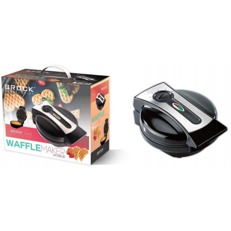 Вафельниця BROCK WM 3002 BK