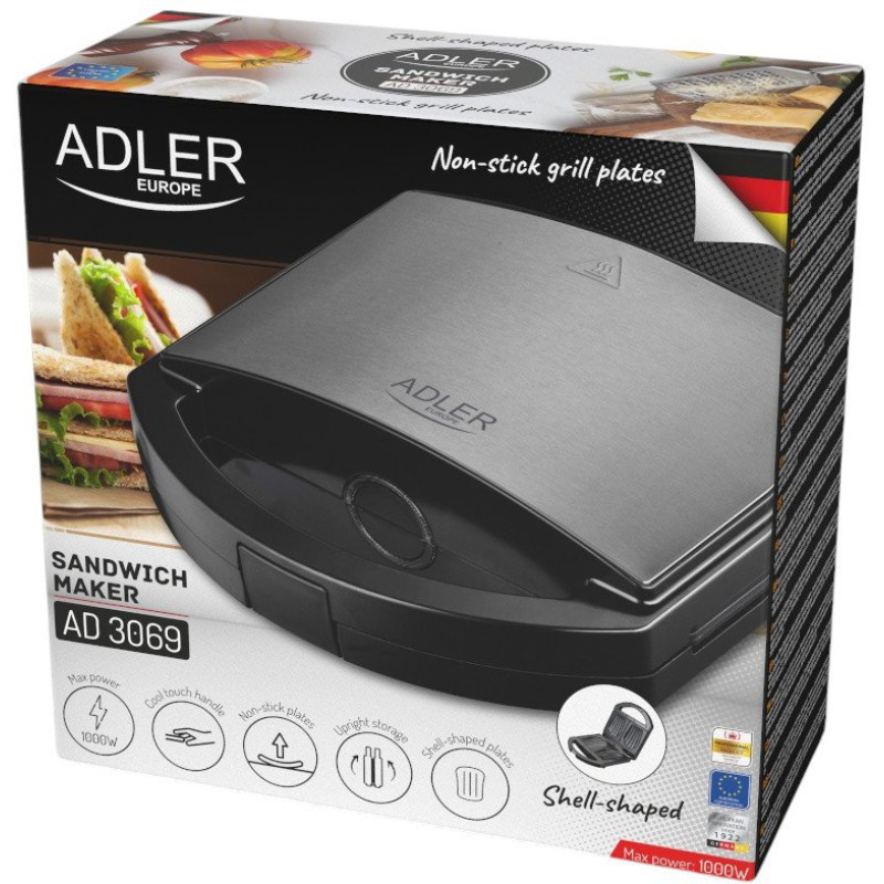 Сендвічниця Adler AD 3069