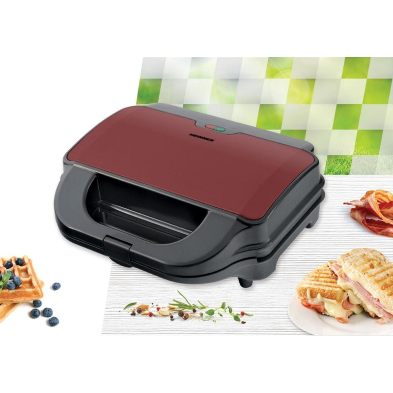 Бутербродниця HEINNER SM-2H900BKS