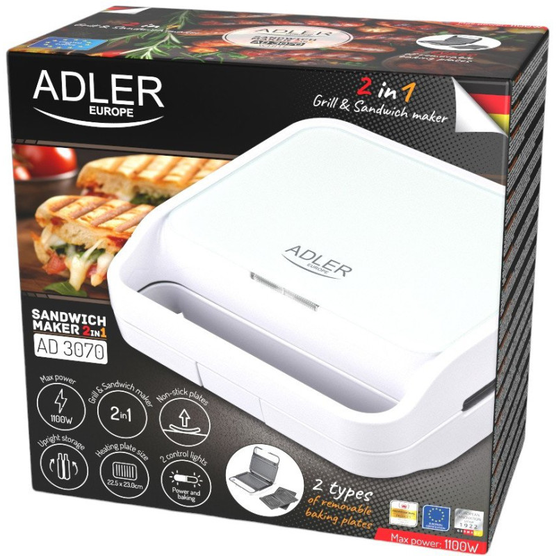 Мультимейкер Adler AD 3070 white