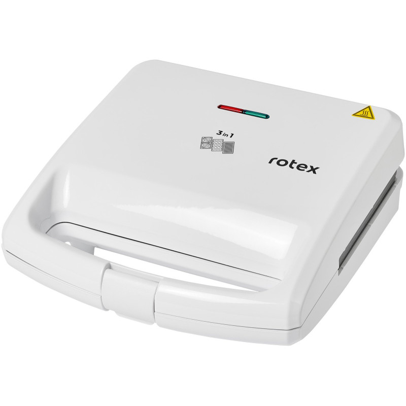 Бутербродниця Rotex RSM220-W (3 в 1)
