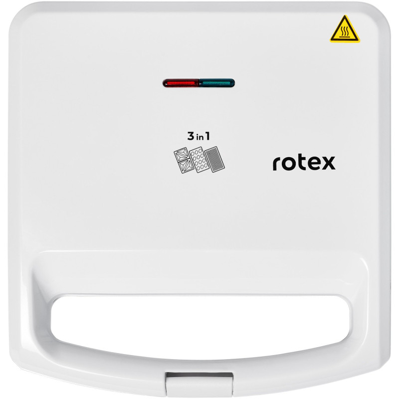 Бутербродниця Rotex RSM220-W (3 в 1)