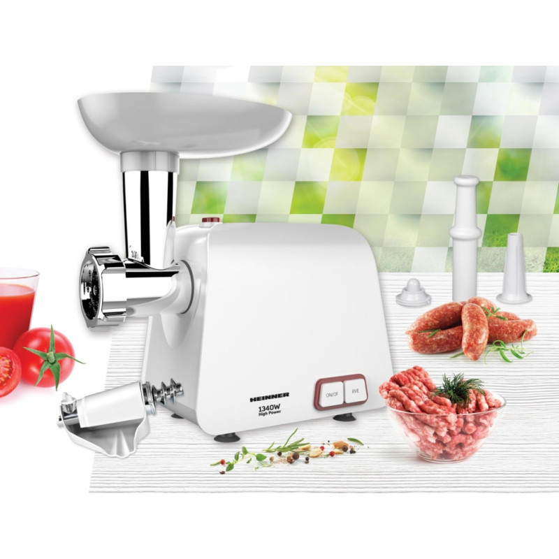 М'ясорубка HEINNER MG-1340WH