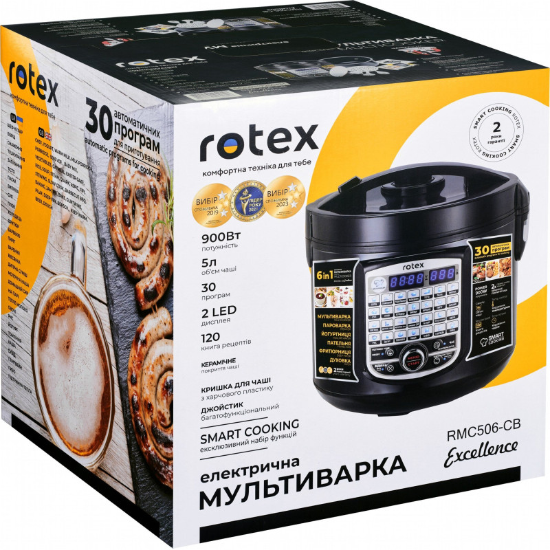 Мультиварка Rotex RMC506-CB Excellence