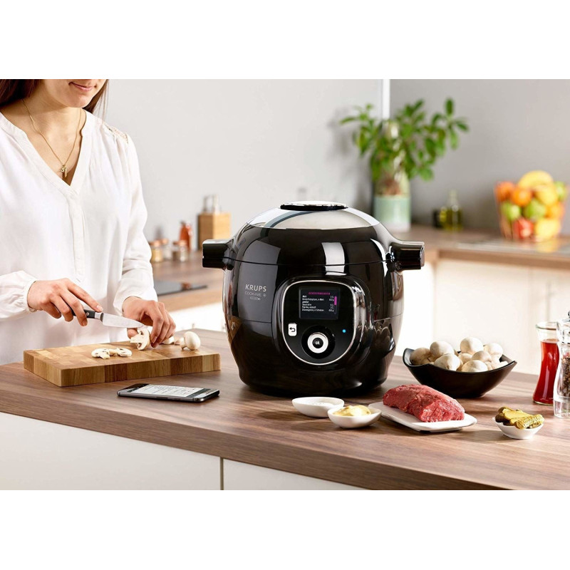 Скороварка Tefal Cook4me+ Connect CY855830