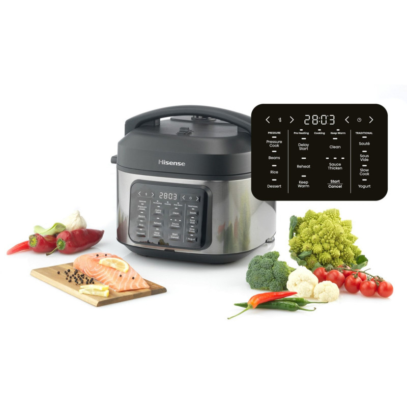 Мультиварка-скороварка Hisense HMC6SBK