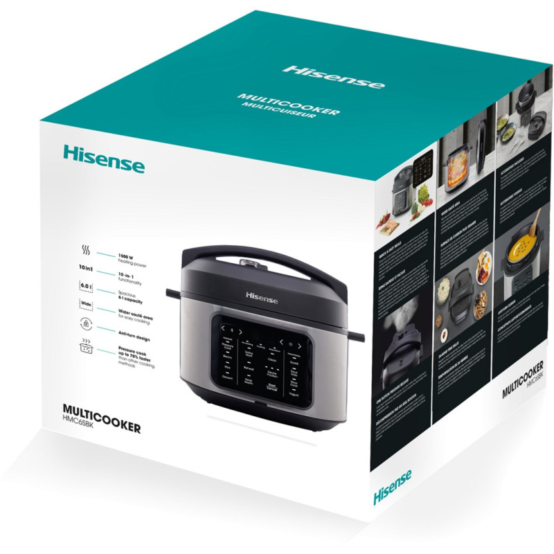 Мультиварка-скороварка Hisense HMC6SBK