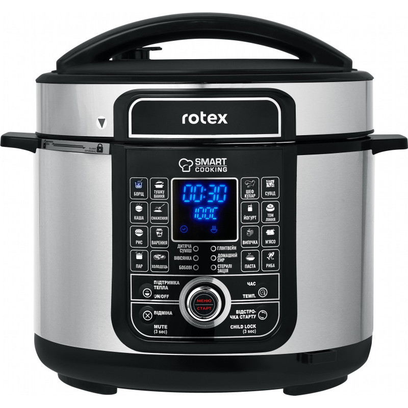 Мультиварка-скороварка Rotex REPC78-B Universal