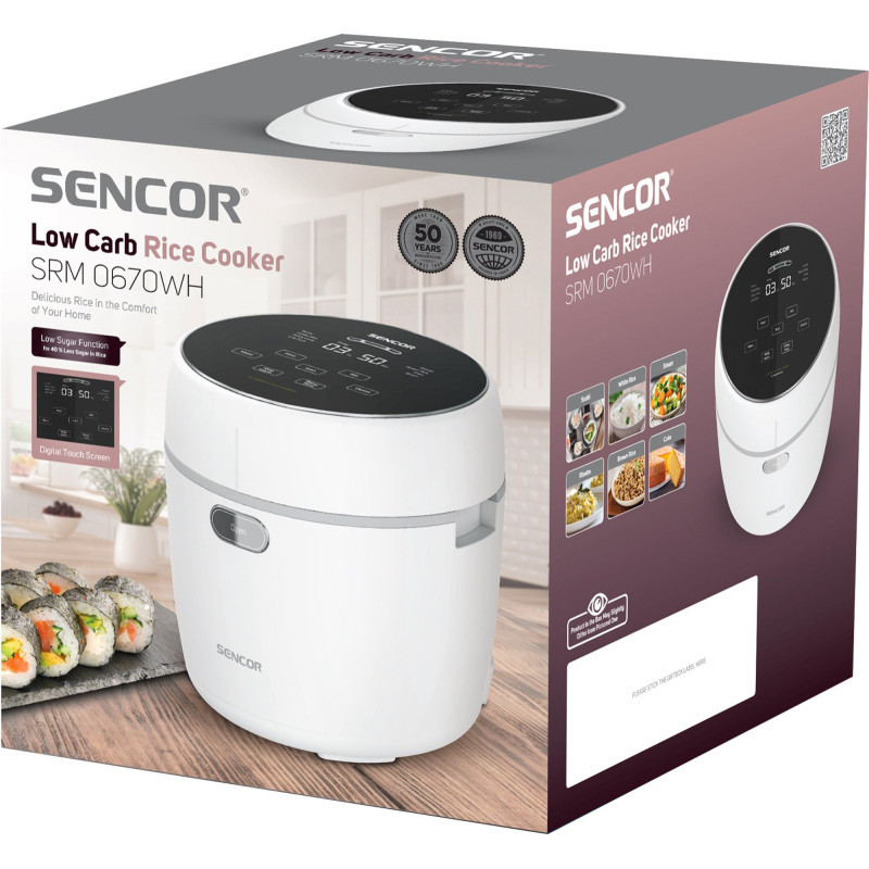 Рисоварка Sencor SRM 0670WH