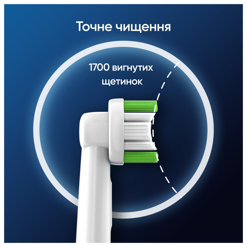  Насадки для електричної зубної щітки ORAL-B BRAUN Pro Precision Clean, 6 шт (8006540847466)