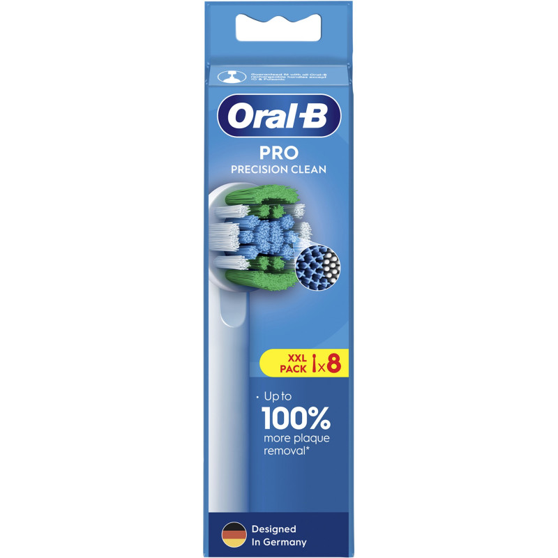 Насадки для зубної щітки Oral-b Braun Pro Precision Clean, 8 шт (8006540847459)