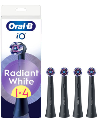 Насадки для зубної щітки BRAUN Oral-B iO RB WB Radiant White (8700216199254)