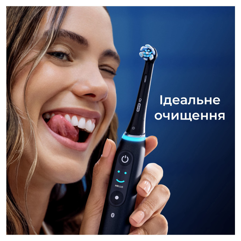 Насадки для зубної щітки BRAUN Oral-B iO RB WB Radiant White (8700216199254)