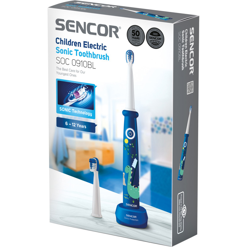Електрична зубна щітка Sencor SOC 0910BL 