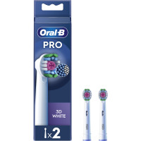 Насадки для електричної зубної щітки Oral-B Pro 3D White, 2 шт (8006540847183) 