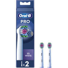 Насадки для електричної зубної щітки Oral-B Pro 3D White, 2 шт (8006540847183) 