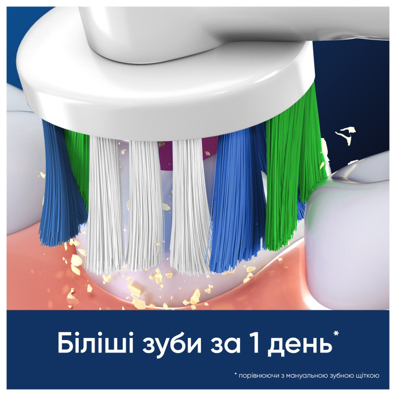 Насадки для електричної зубної щітки Oral-B Pro 3D White, 2 шт (8006540847183) 
