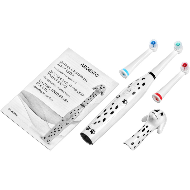 Електрична зубна щітка Ardesto ETB-003DOG