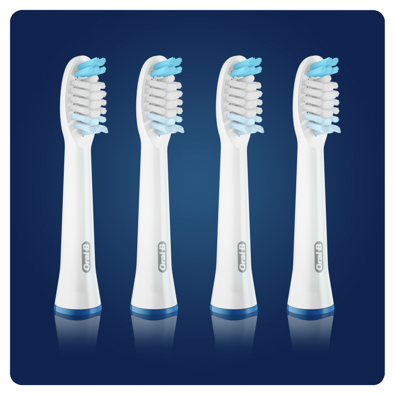 Насадки для електричної зубної щітки Oral-B Pulsonic Clean 4 шт (4210201299851)