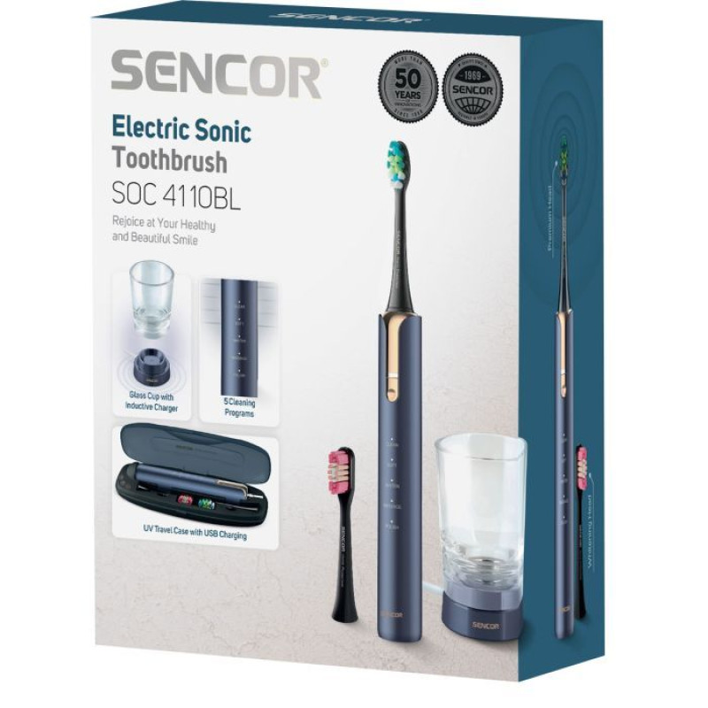 Зубна щітка SENCOR SOC 4110BL