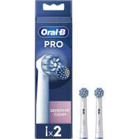 Насадки для електричної зубної щітки Oral-B Pro Sensitive Clean, 2 шт білі (8006540847923)