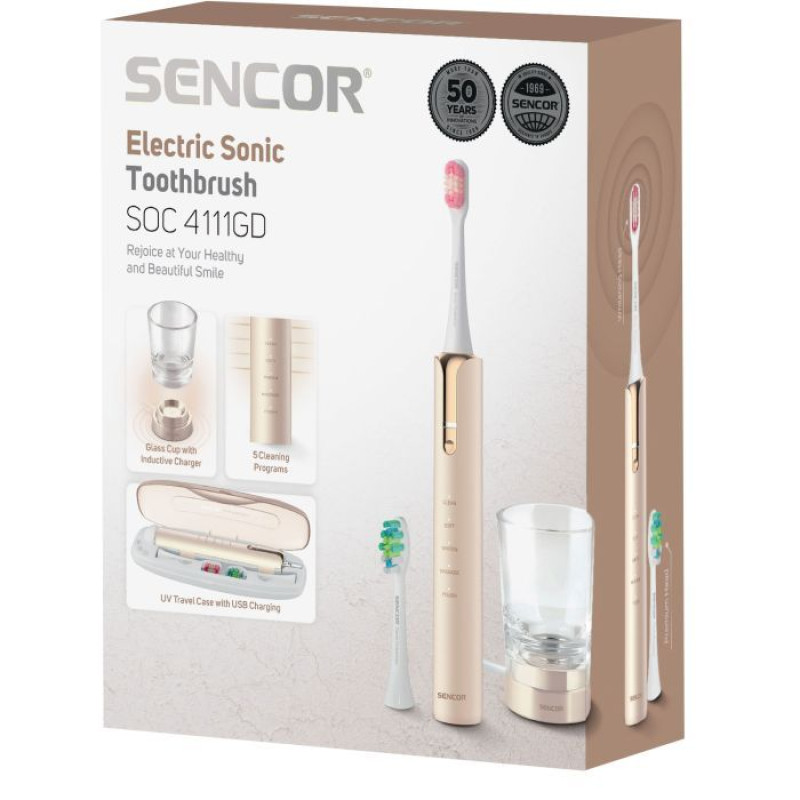 Зубна щітка SENCOR SOC 4111GD