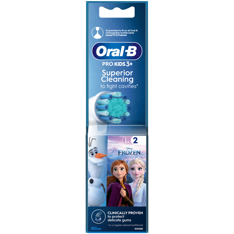 Насадки для електричної зубної щітки Oral-B Kids Frozen II, 2 шт (4210201383994) 
