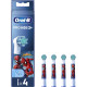 Насадки для електричної зубної щітки ORAL-B BRAUN Kids Людина-павук, 4 шт (8006540805237)