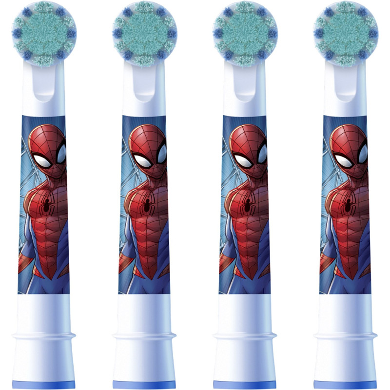 Насадки для електричної зубної щітки ORAL-B BRAUN Kids Людина-павук, 4 шт (8006540805237)