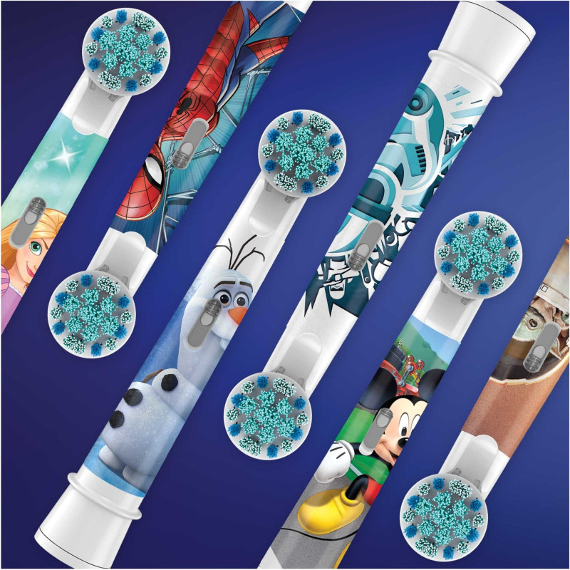 Насадки для електричної зубної щітки ORAL-B BRAUN Kids Людина-павук, 4 шт (8006540805237)