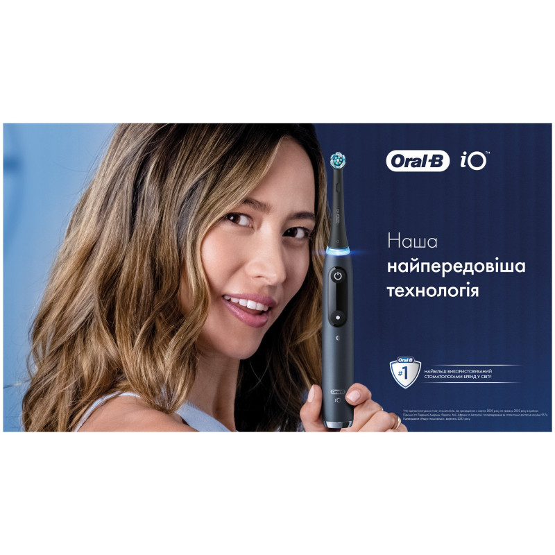 Набір зубних щіток BRAUN Oral-B iO Series 9 DUO iOM9d.2J2.2AD Pink+Black (4210201411574)