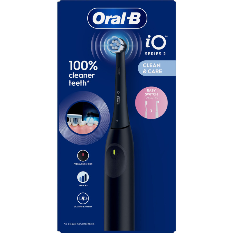 Зубна щітка BRAUN Oral-B iO Series 2 iOS2.1C9.0 Black (8700216614931)