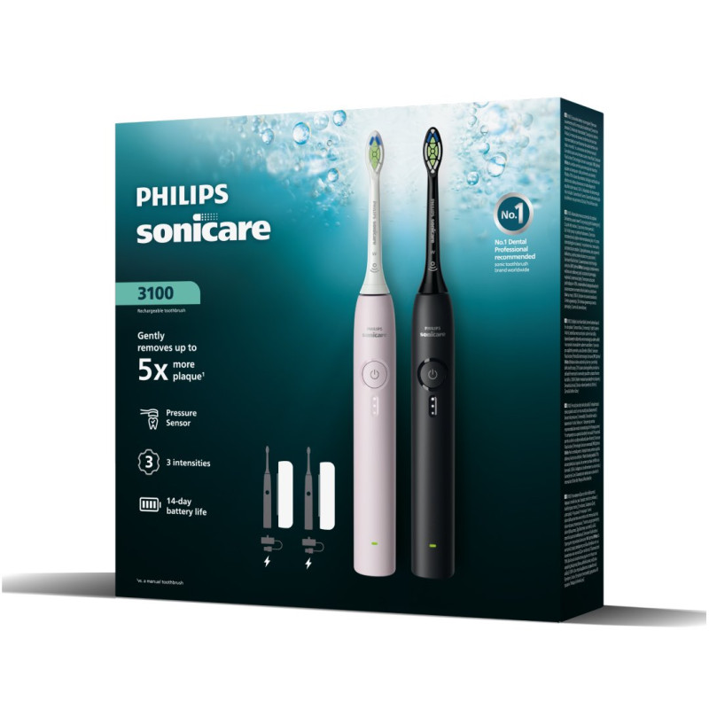 Набір зубних щіток PHILIPS Sonicare HX4072/42 серії 3100