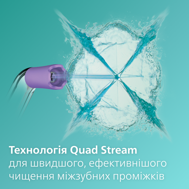 Насадка для ирригатора Philips Sonicare F3 Quad Stream HX3062/00  Насадки F3 Quad Stream