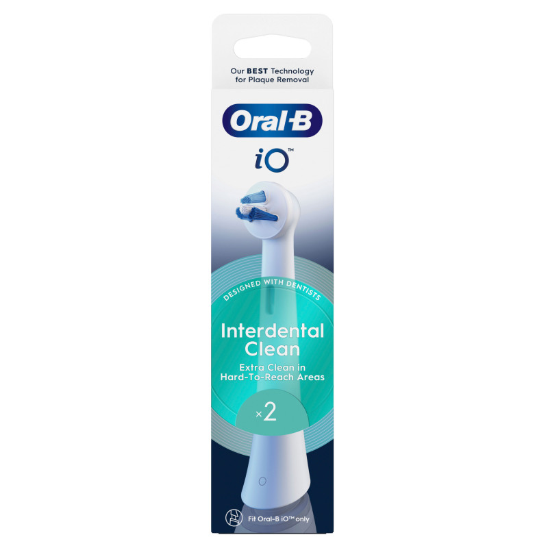 Насадки для зубної щітки BRAUN Oral-B iO RB TG-2 Interdental Clean White (8700216375399)