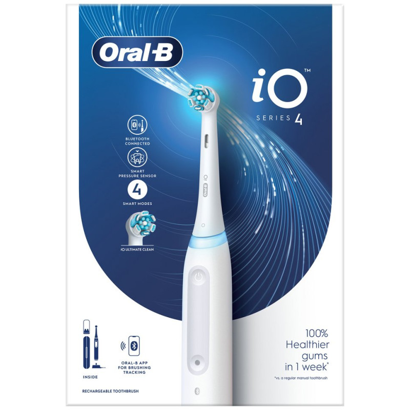 Зубна щітка BRAUN Oral-B iO Series 4N iOG4.1A6.1DK White