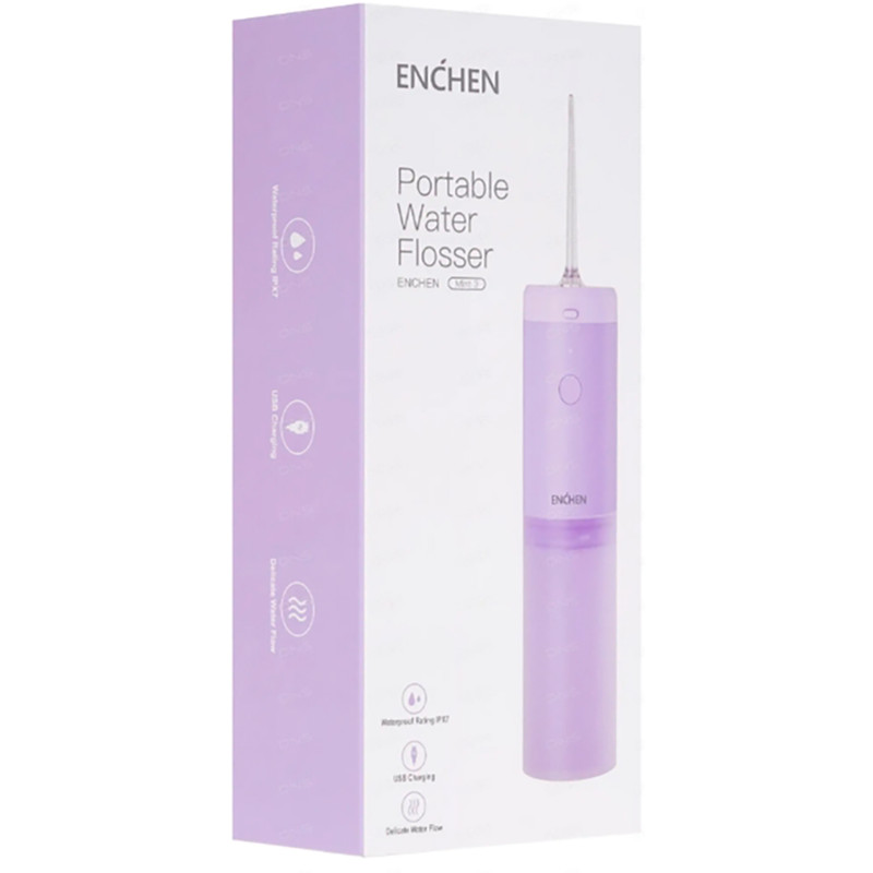 Irrigator Enchen Electric Water Flosser Mint 3 Pink
