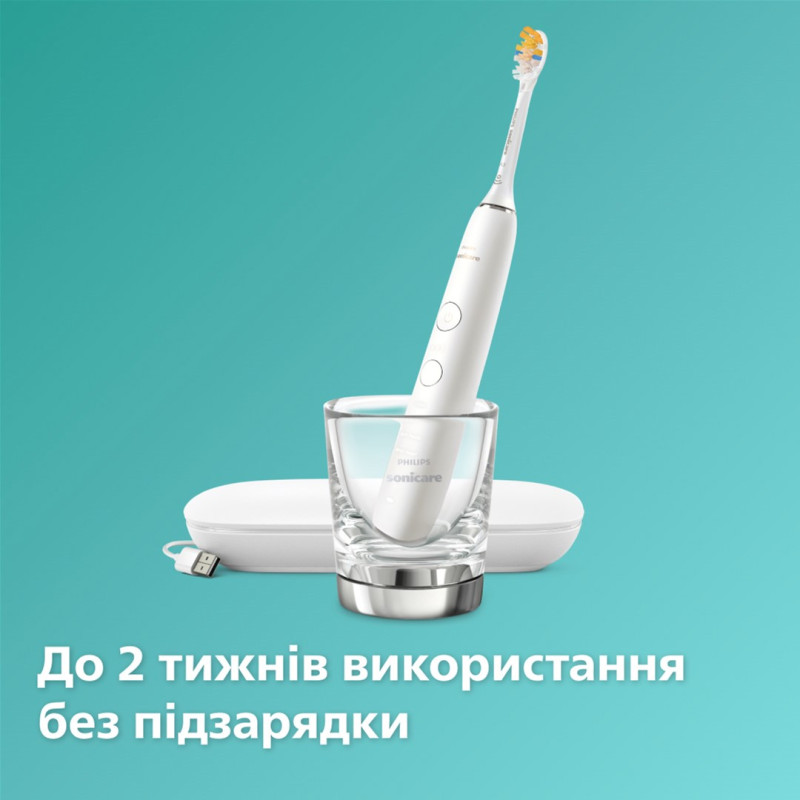 Зубна щітка PHILIPS HX9911/19 Sonicare DiamondClean 9000 White