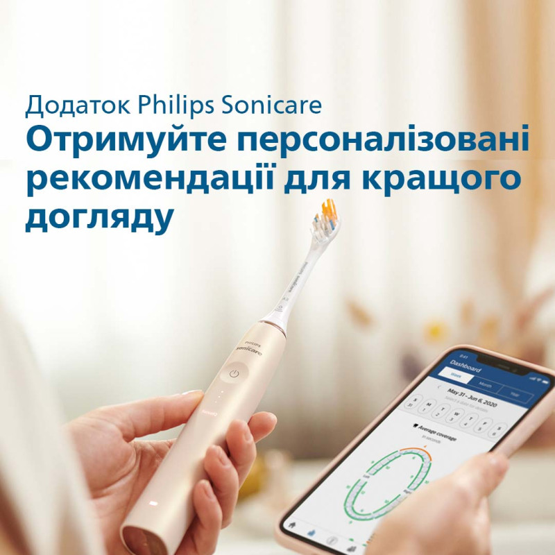 Зубна щітка Philips Sonicare 9900 Prestige SenseIQ HX9992/11