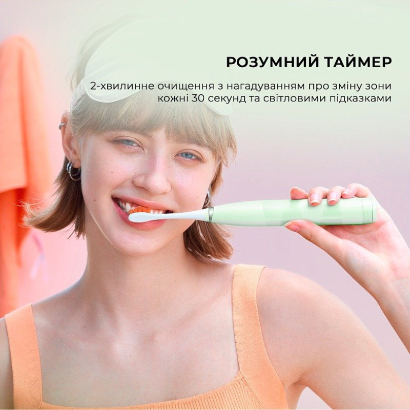 Зубна щітка Oclean Flow S Electric Toothbrush Black (6970810557343)