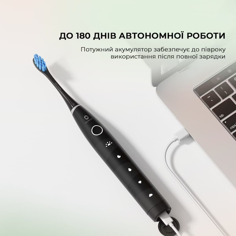 Зубна щітка Oclean Flow S Electric Toothbrush Black (6970810557343)