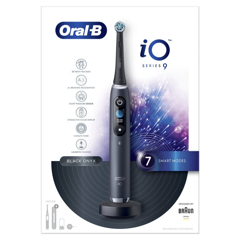Зубна щітка BRAUN Oral-B iO Series 9N IOM9.1B2.2AD Black Onyx